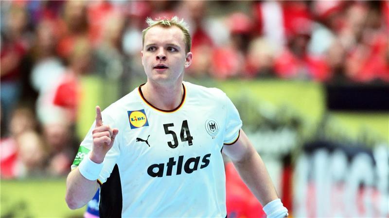 Wechselt 2027 zum THW Kiel: Handball-Nationalspieler Justus Fischer.