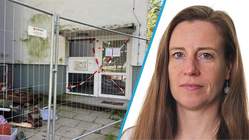 Wegen unhaltbarer Zustände hat die Stadt das Hochhaus an der Grünendeicher Straße gesperrt und die Nutzung untersagt.