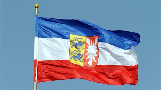 Weht seit 80 Jahren stolz im Wind: Die Landesflagge Schleswig-Holsteins. (Archivbild)