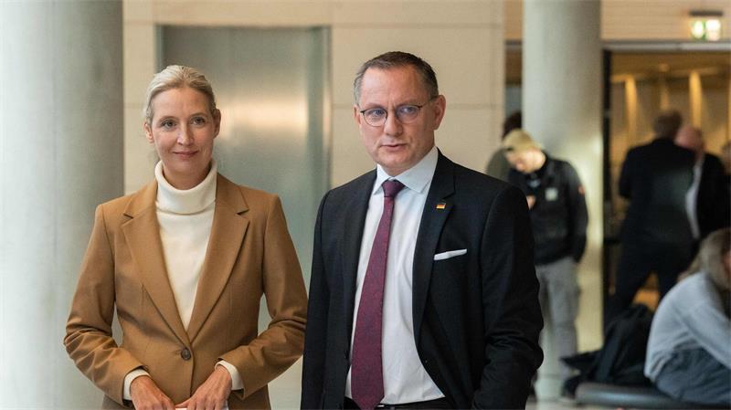 Weidel und Chrupalla gelten an der AfD-Spitze als gesetzt. (Archivbild)