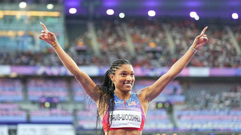 Weitsprung-Olympiasiegerin Tara Davis-Woodhall.