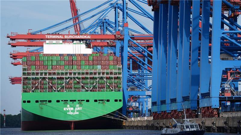 Exportminus - Zollstreit bremst Aufschwung aus Weniger Ausfuhren „Made in Germany“ im April (Archivbild)