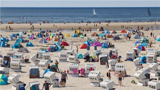 Weniger Gäste und Übernachtungen verzeichnete Schleswig-Holstein im Mai. (Archivbild)