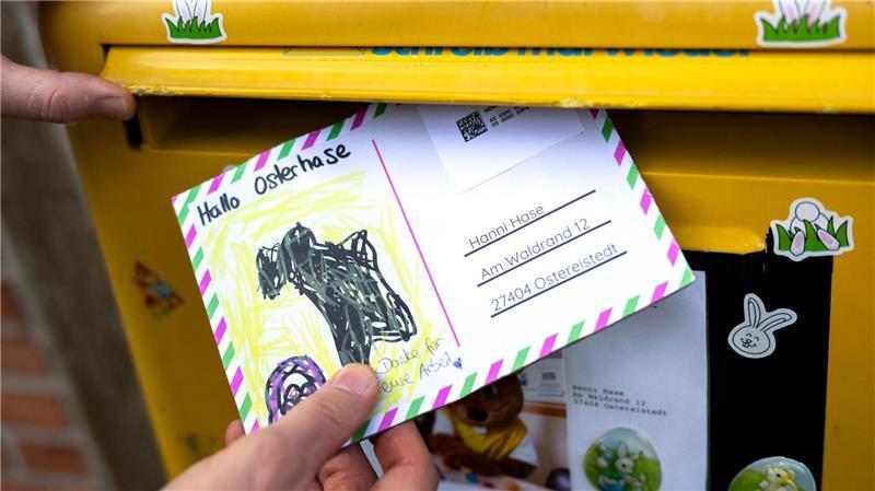 Wer an den Osterhasen schreibt, sollte nicht seinen Absender vergessen. (Archivbild)