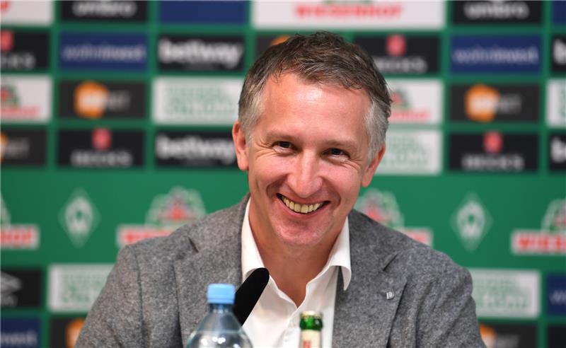 Werder Bremens Geschäftsführer Frank Baumann. Foto: Carmen Jaspersen, dpa