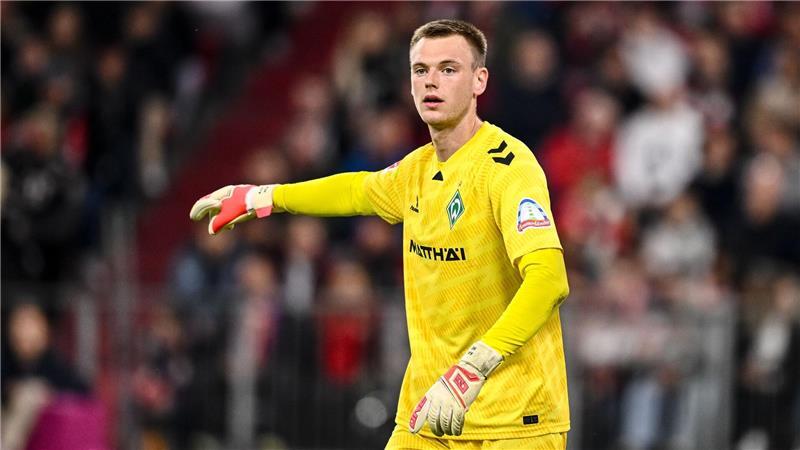 Werder-Torwart Karl Hein ist Fußballer des Jahres in Estland. (Archivbild)