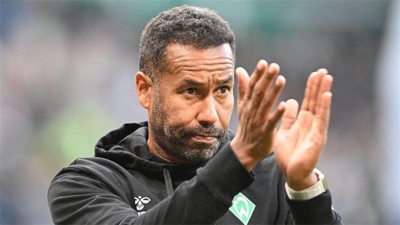 Werder-Trainer Daniel Thioune.