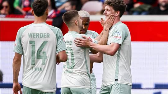 Werder jubelt am letzten Spieltag.