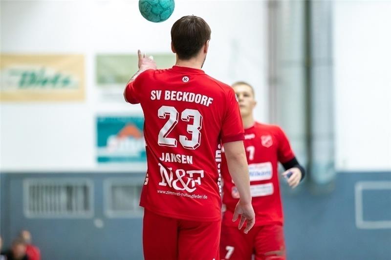 Werfen auch in der kommenden Saison in der Oberliga: die Männer vom SV Beckdorf. Foto: Struwe/picselweb.de