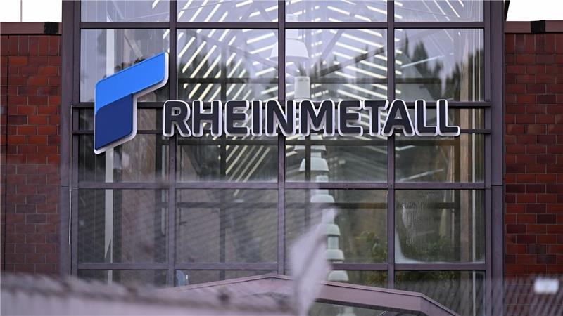 Werktor von Rheinmetall in Unterlüß.