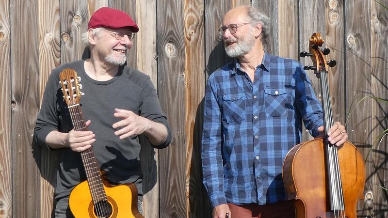 Werner Winkel und Wieland Nord von Plattgold präsentieren bekannte Melodien auf Platt.
