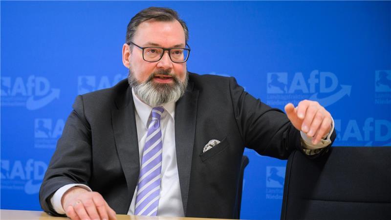 Wichmann vertrat die AfD bislang im Verfassungsschutzausschuss – ins neue Kontrollgremium wurde er nicht gewählt. (Archivbild)