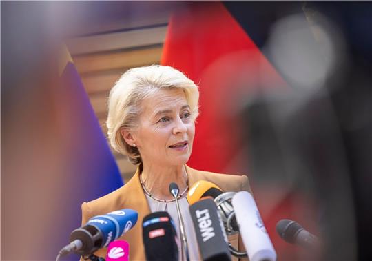 «Wichtig ist, dass wir die Grundsätze, die Grundprinzipien, aufrechterhalten», sagt EU-Kommissionspräsidentin Ursula von der Leyen vor dem Beginn des G20-Gipfels.