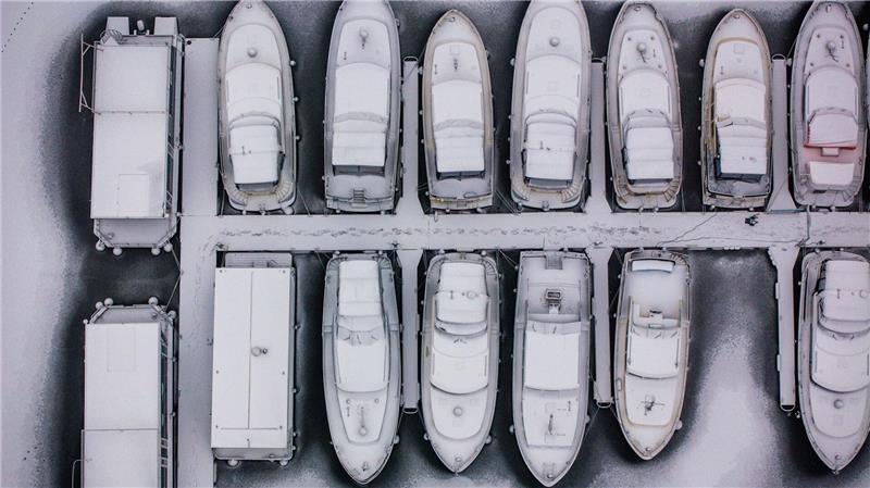 Wie lange das Eis bleibt, hängt von mehreren Faktoren ab - natürlich auch von den Temperaturen.