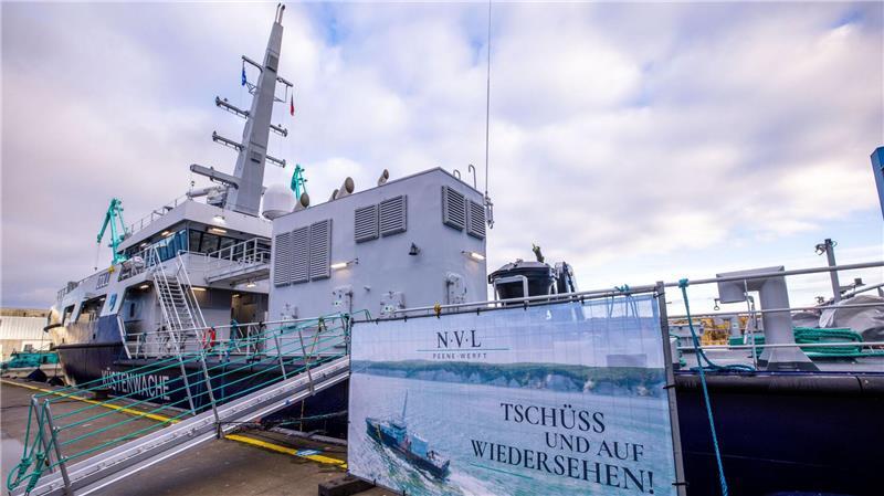 Wie seine beiden Schwesterschiffe auch verfügt die „Friesland“ über einen besonderen Antrieb.