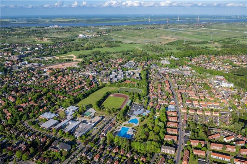 Wie soll sich Stade bis 2040 entwickeln, wie hier zum Beispiel im Bereich der Camper Höhe? Die Stadt bietet Antworten. Fotos: Martin Elsen/ Strüning