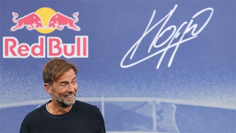 DFB kurz vorm Ziel: „Eckpunkte“-Einigung mit Klopp Wie viel Red Bull dürfte noch in einem Bundestrainer Klopp stecken? (Archivbild)