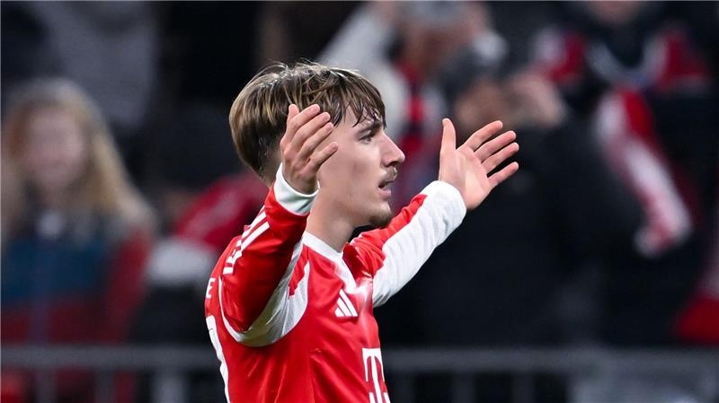 Nach Patzer gegen Mainz: Bayern ohne Neuer ins Jahres-Finale Wieder Torschütze: Lennart Karl.