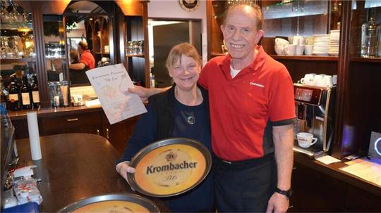 Wieder da: Leopoldo Caniglia und seine Ehefrau Inge haben ihr Restaurant „Da Leo“ jetzt im Hasengarten in Bad Bederkesa eröffnet.