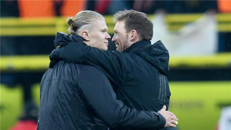 Wiedersehen in Amerika? Haaland und Nagelsmann.