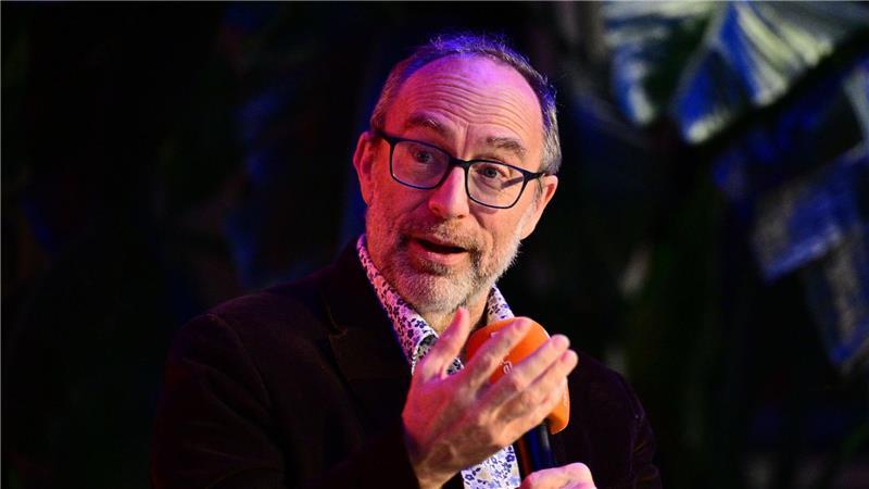 Wikipedia-Gründer Jimmy Wales. Sein Projekt wird am 15. Januar 25 Jahre alt. (Archivbild)