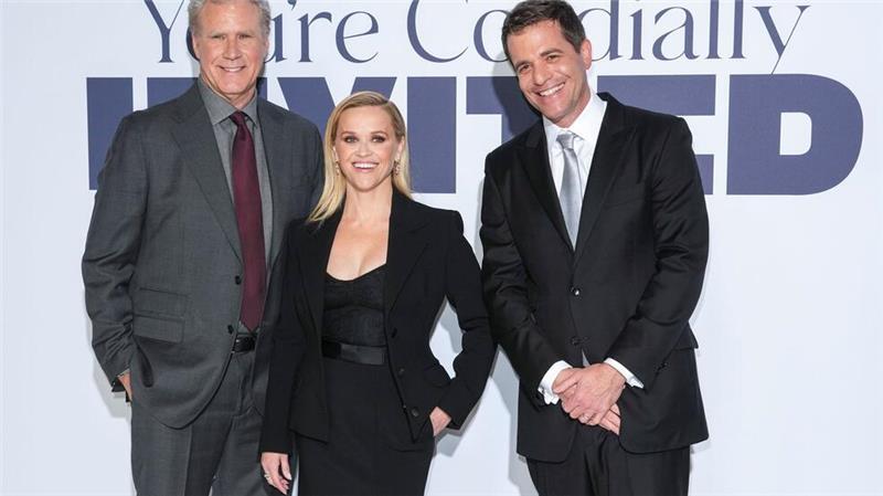 Hochzeitschaos mit Will Ferrell und Reese Witherspoon Will Ferrell, Reese Witherspoon und Nicholas Stoller, Regisseur von „Ihr seid herzlich eingeladen“