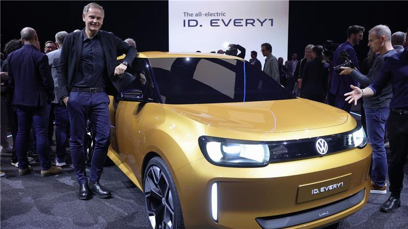 Will VW-Chef Blume als Erstes mit der neuen Rivian-Technik bestücken: die Serienversion des Elektro-Kleinwagens ID. Every1. (Archivfoto)