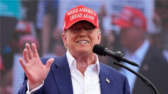 Will erneut US-Präsident werden: Donald Trump .