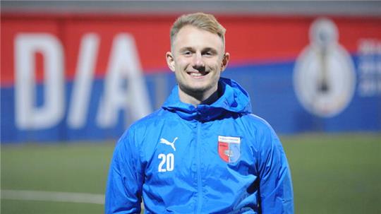 Willi Reincke kam aus Bocholt und traf am Sonntag im Testspiel.