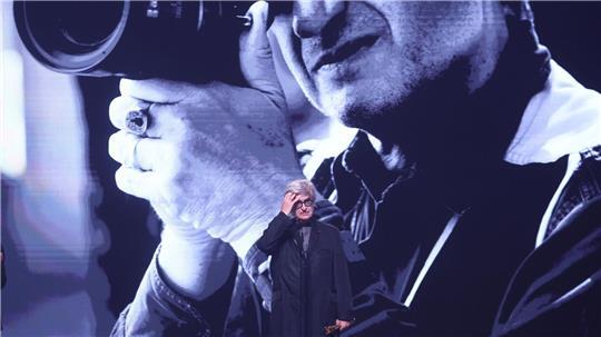 Wim Wenders wurde mit einem Ehrenpreis ausgezeichnet.