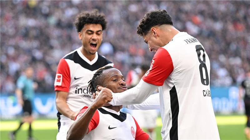 Misslungene Generalprobe: Eintracht patzt gegen Union Winter-Neuzugang Michy Batshuayi erzielte sein erstes Tor für Eintracht Frankfurt.