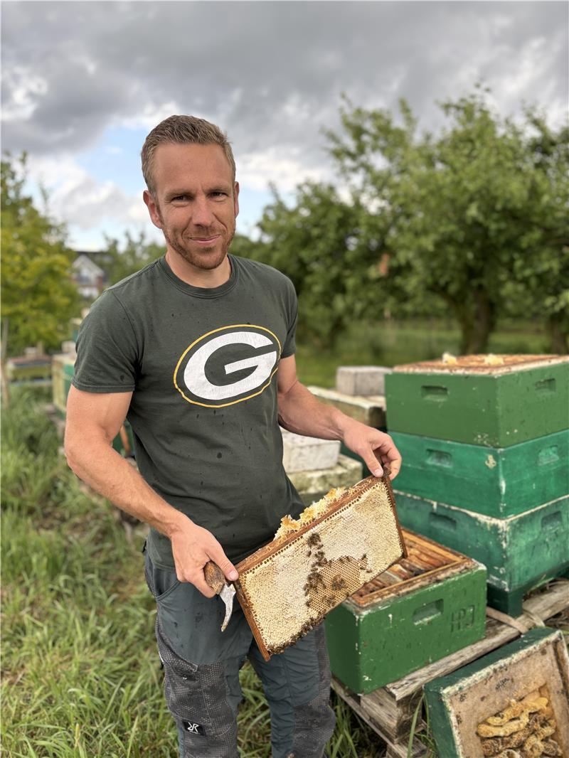 „Wir Imker haben einen Vertrag mit den Bienen“, sagt Jan Biggemann.