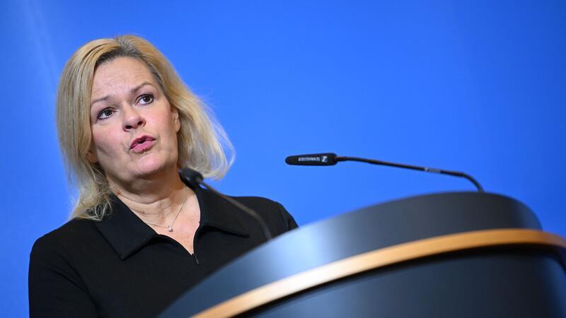 „Wir müssen anerkennen, dass wir in Deutschland ein Problem mit Antisemitismus haben, der auch von Muslimen ausgeht“: Nancy Faeser.