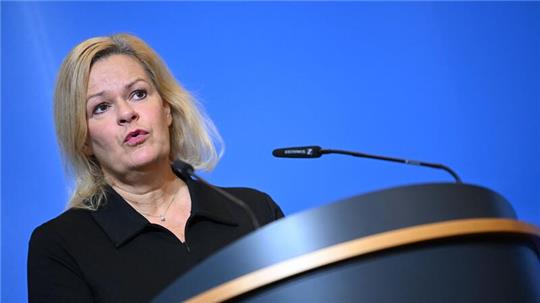 „Wir müssen anerkennen, dass wir in Deutschland ein Problem mit Antisemitismus haben, der auch von Muslimen ausgeht“: Nancy Faeser.