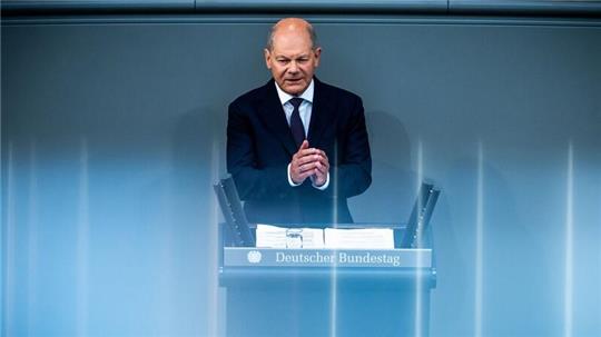 „Wir müssen dort, wo Zuversicht fehlt, sie neu begründen“, sagt Kanzler Olaf Scholz.