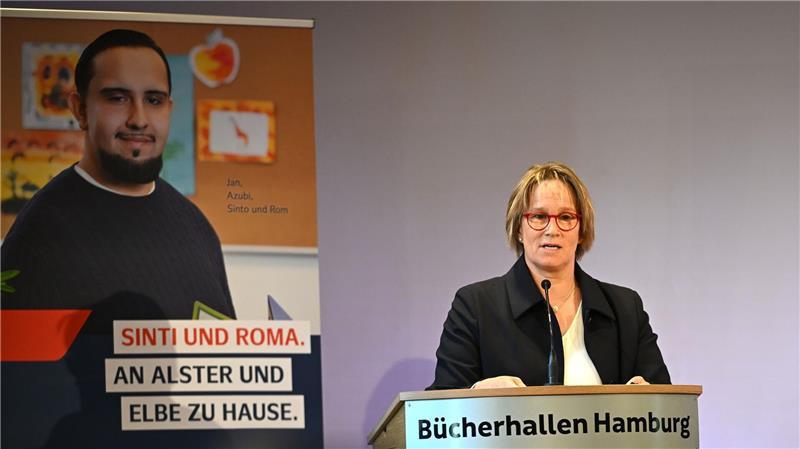 „Wir müssen über Antiziganismus sprechen“, sagte Melanie Schlotzhauer, Hamburgs Sozialsenatorin (SPD).