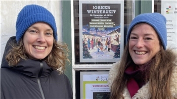 „Wir sind freudig aufgeregt auf die Jorker Winterzeit am Samstag und hoffen auf gutes Wetter.“Solveig Seliger und Laura Wagenknecht aus Jork, am 3. Dezember 2025.