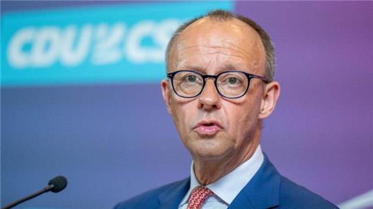 „Wir überlassen diese Debatte nicht anderen“: Friedrich Merz.