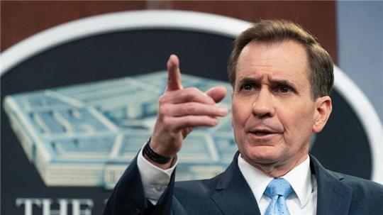 „Wir werden natürlich alles tun, was wir tun müssen, um unsere Truppen im Irak und in Syrien zu schützen“: John Kirby.