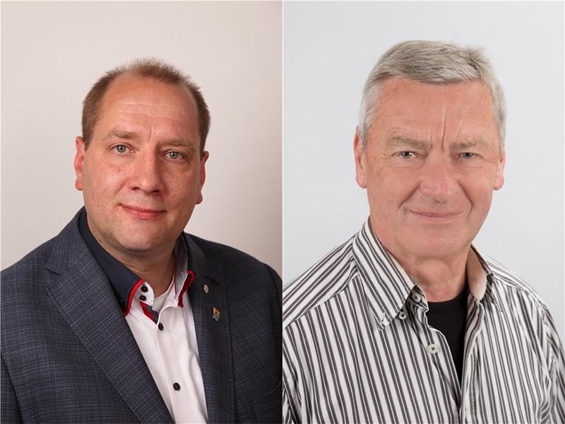 Kampf um neue Machtverhältnisse im Rat Neu Wulmstorf Wirbt um die FDP: Jan Lüdemann (links) Wird umworben: Peter Kurland.