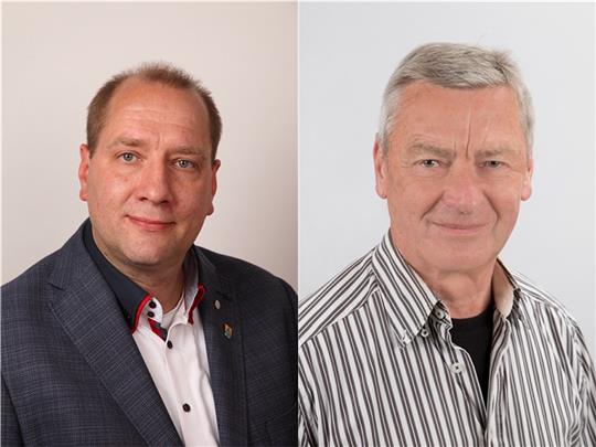 Wirbt um die FDP: Jan Lüdemann (links) Wird umworben: Peter Kurland.
