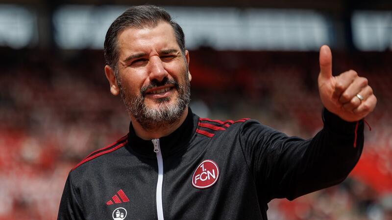 Christian Fiél über Hertha-Gerüchte: „Habe Vertrag hier“ Wird als Nachfolger von Pal Dardai bei Hertha BSC diskutiert: Nürnberg-Coach Christian Fiel.
