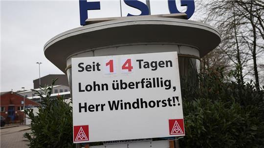 Wirtschaftsminister Madsen versicherte den Werften die Unterstützung des Landes.