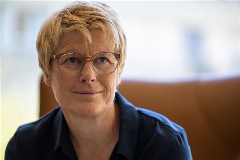 Wirtschaftsweise Prof. Veronika Grimm im Statistischem Bundesamt.