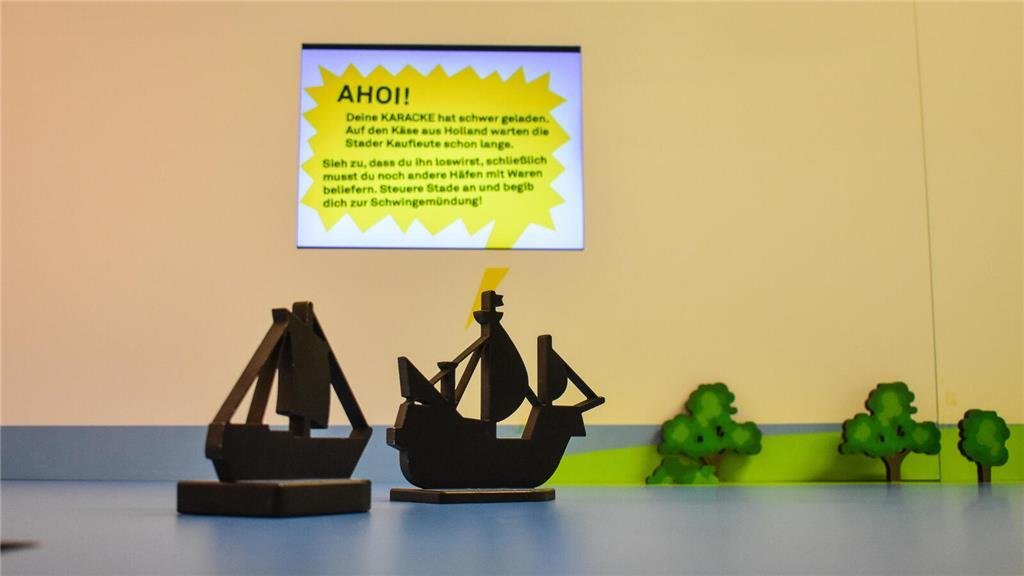 Wissen interaktiv lernen: Mit der Karacke über die Schwinge bis in den Hansehafe...