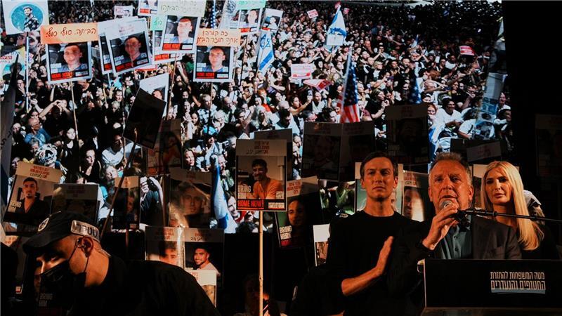Witkoff wurde von Trumps Tochter Ivanka und deren Mann Jared Kushner begleitet. 