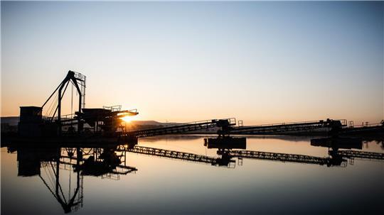 Wo genau Rohstoffvorkommen liegen, etwa für den Kiesabbau, zeigt die neue 3D-Karte. (Archivbild)