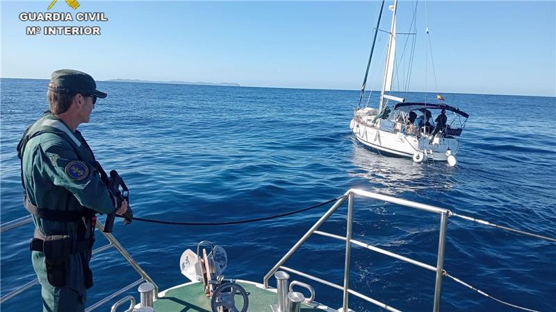 Wohin die beiden Obdachlosen mit dem auf Mallorca geklauten Segelboot wollten, ist unbekannt.