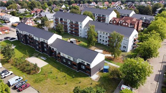 Wohnblocks in Klein Thun. Sie wurden in den vergangenen Jahren im großen Stil saniert.