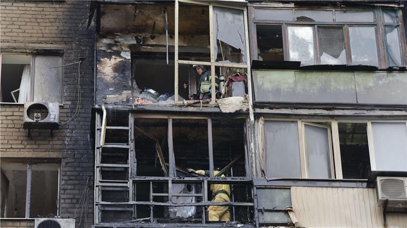 Wohngebiete in der von Russland besetzten ostukrainischen Großstadt Donezk werden immer wieder beschossen. (Archivbild)